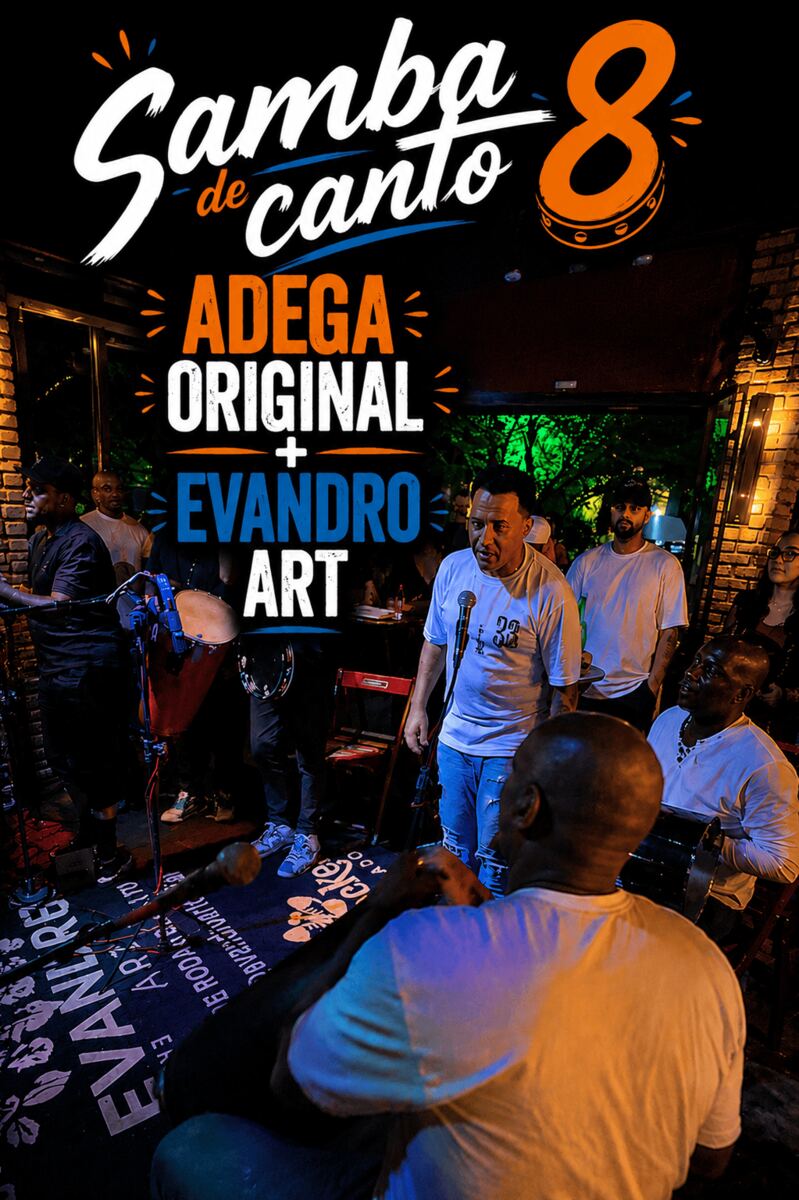 Samba de Canto — Adega Original + Evandro Art