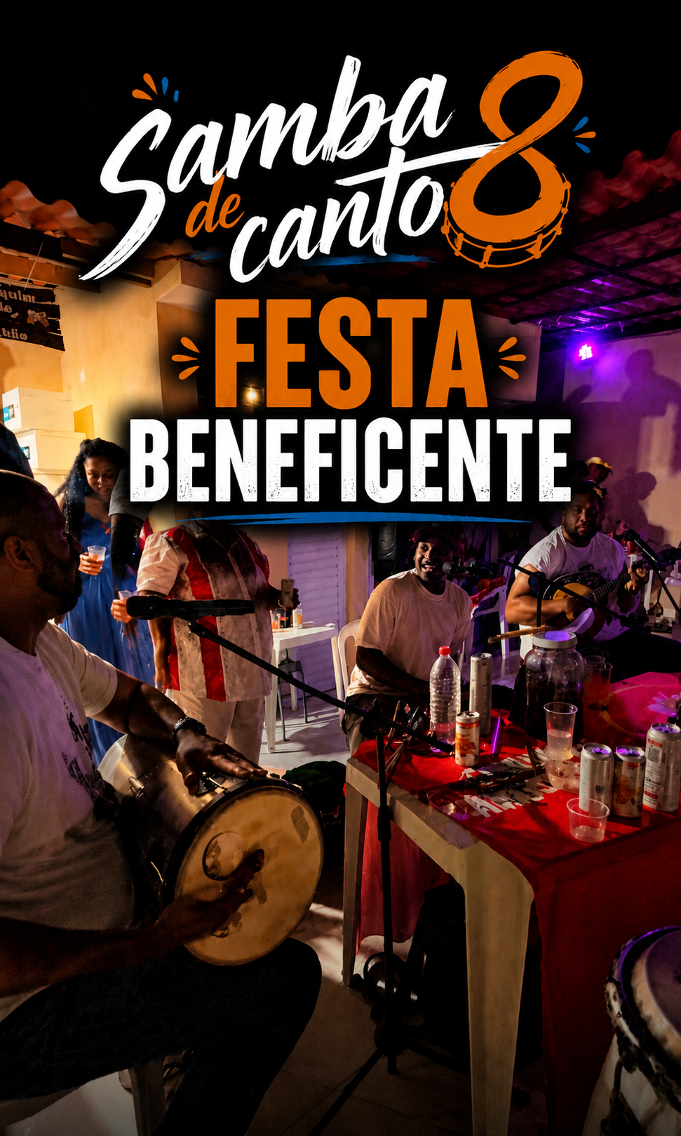 Samba de Canto — Festa Beneficente